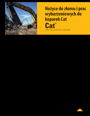 स्टील स्क्रैप कटर Caterpillar S3070