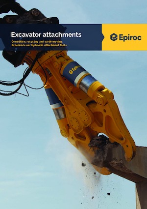 स्टील स्क्रैप कटर Epiroc SC 600 