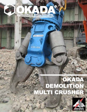 स्टील स्क्रैप कटर Okada TSRC-1000V