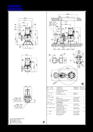 सीवेज पंप Faggiolati G 409 T1M1-M65AA0