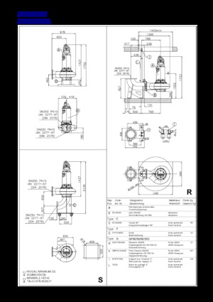 सीवेज पंप Faggiolati G818 R3C4-V105AA2