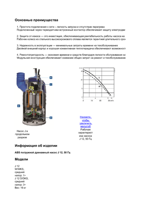 सीवेज पंप ABS-Pumpen J 12 D/KS