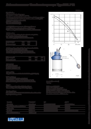 सीवेज पंप Sulzer J 12 W