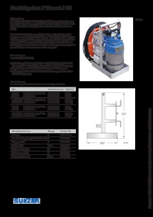सीवेज पंप Sulzer J 15 W