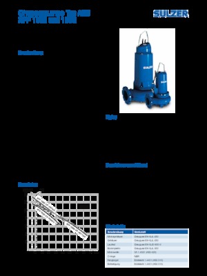 वेस्टवाटर पंप Sulzer XFP 100 E CP 3