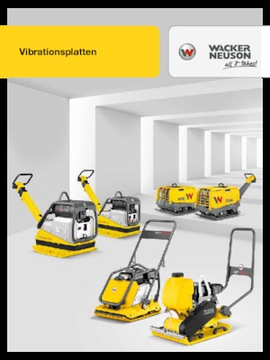 सिंगल डायरेक्शन वाइब्रेटरी प्लेट कॉम्पेक्टर Wacker Neuson WP1540Aw