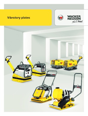सिंगल डायरेक्शन वाइब्रेटरी प्लेट कॉम्पेक्टर Wacker Neuson WP1540Aw