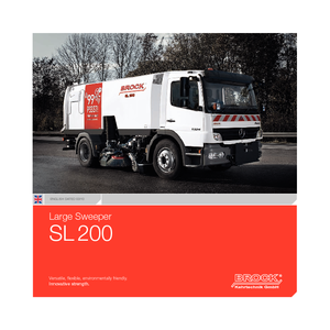 स्वीपर ट्रक, राइट-हैंड सक्शन हेड BROCK SL 200