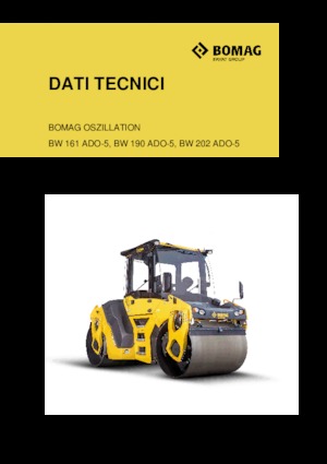 टैंडम वाइब्रेशन रोलर Bomag BW 202 ADO-5