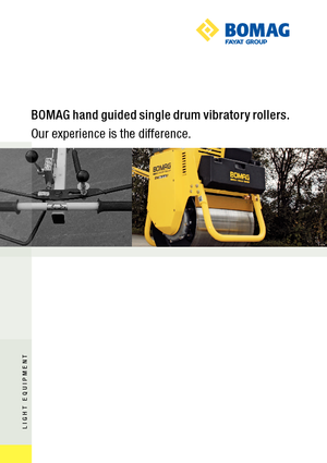 टैंडम वाइब्रेशन रोलर Bomag BW 55 E