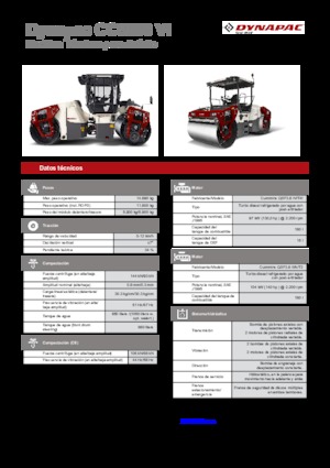 टैंडम वाइब्रेशन रोलर Dynapac CC 5200 VI 