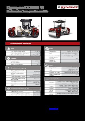 टैंडम वाइब्रेशन रोलर Dynapac CC 5200 VI 