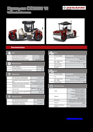 टैंडम वाइब्रेशन रोलर Dynapac CC 5200 VI 