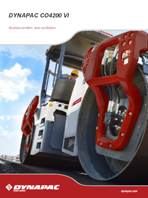 टैंडम वाइब्रेशन रोलर Dynapac CO 6200 VI 