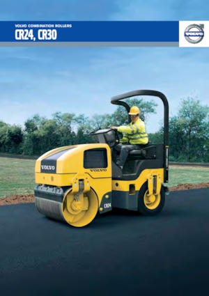 टैंडम वाइब्रेशन रोलर Volvo CR24