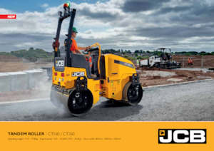 टैंडम वाइब्रेशन रोलर JCB CT260-120