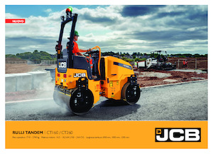 टैंडम वाइब्रेशन रोलर JCB CT260-120