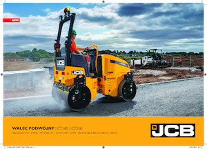 टैंडम वाइब्रेशन रोलर JCB CT260-120