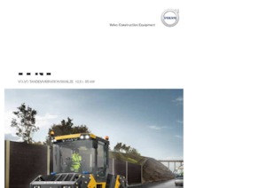 टैंडम वाइब्रेशन रोलर Volvo DD105 