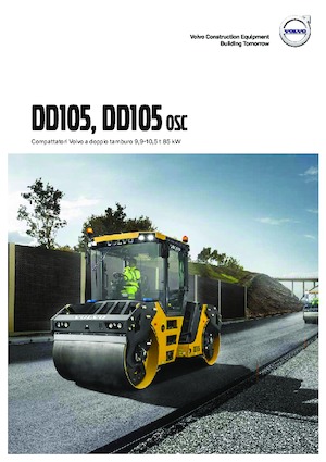 टैंडम वाइब्रेशन रोलर Volvo DD105 
