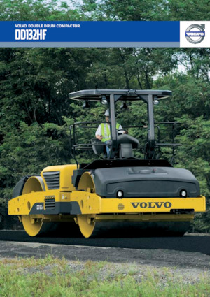 टैंडम वाइब्रेशन रोलर Volvo DD132HF