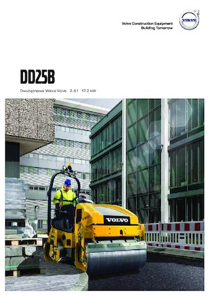 टैंडम वाइब्रेशन रोलर Volvo DD25B