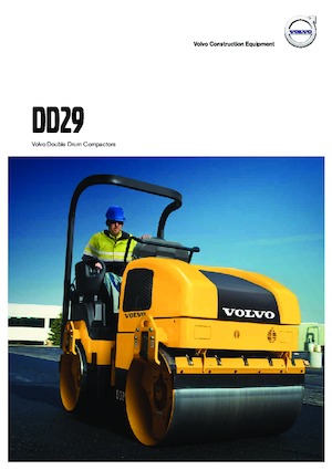 टैंडम वाइब्रेशन रोलर Volvo DD29
