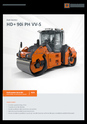 टैंडम वाइब्रेशन रोलर Hamm HD+ 90i PH VV-S