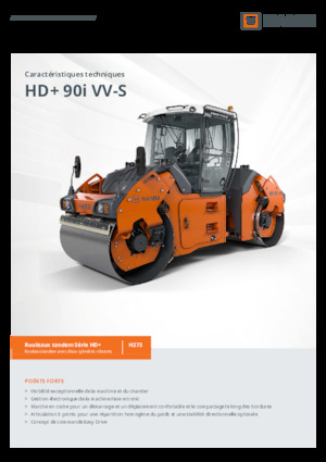 टैंडम वाइब्रेशन रोलर Hamm HD+ 90i VV-S