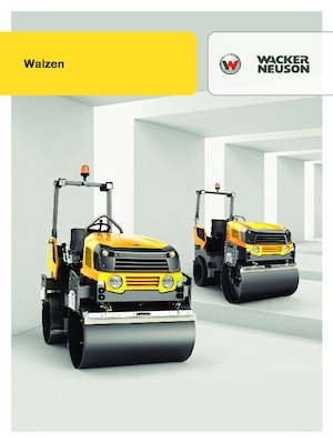 टैंडम वाइब्रेशन रोलर Wacker Neuson RD24-100