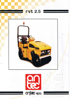 टैंडम वाइब्रेशन रोलर Antec RVT 2.5-10
