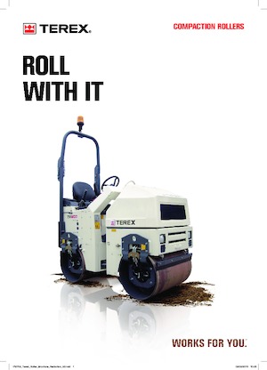 टैंडम वाइब्रेशन रोलर Terex MBR 71