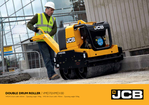 टैंडम वाइब्रेशन रोलर JCB-Vibromax VMD100