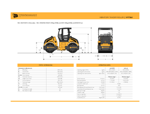 टैंडम वाइब्रेशन रोलर JCB VMT 860