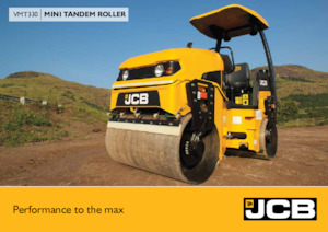 टैंडम वाइब्रेशन रोलर JCB VMT330