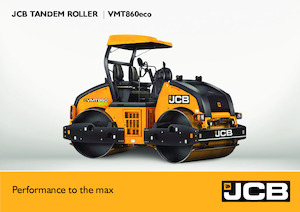 टैंडम वाइब्रेशन रोलर JCB VMT860