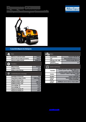 टैंडम वाइब्रेशन रोलर Dynapac CC 900 S 