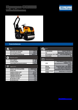 टैंडम वाइब्रेशन रोलर Dynapac CC 900 S 
