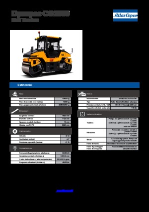 टैंडम वाइब्रेशन रोलर Dynapac CG 2300 