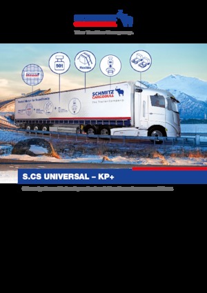 कर्टन साइड / टार्पॉलिन सेमी ट्रेलर Schmitz Cargobull S.CS UNIVERSAL-KP+