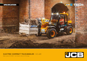 इलेक्ट्रिक टेलीहैंडलर JCB 525-60E Hi-Viz 