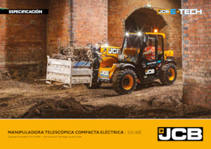इलेक्ट्रिक टेलीहैंडलर JCB 525-60E Hi-Viz 