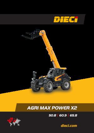 टेलीहैंडलर Dieci Agri Max 60.9 Power X2 GD