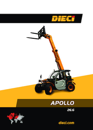 टेलीहैंडलर Dieci Apollo 26.6