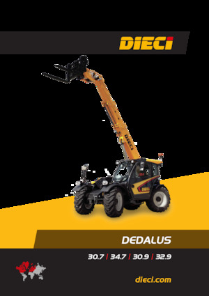 टेलीहैंडलर Dieci Dedalus 30.7 GD