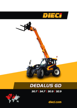 टेलीहैंडलर Dieci Dedalus 32.9 GD