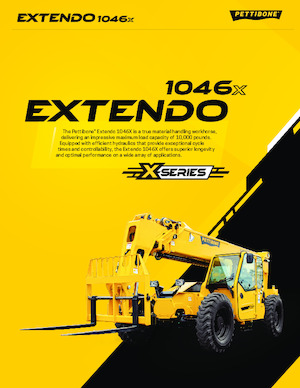 टेलीहैंडलर Pettibone Extendo 1046X
