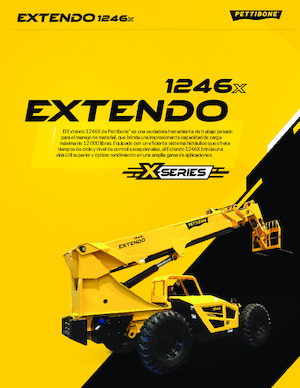टेलीहैंडलर Pettibone Extendo 1246X