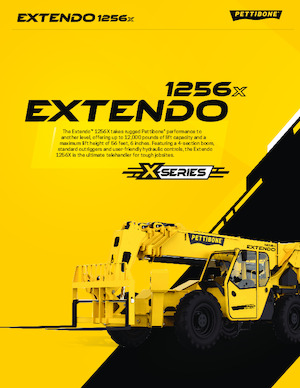 टेलीहैंडलर Pettibone Extendo 1256X