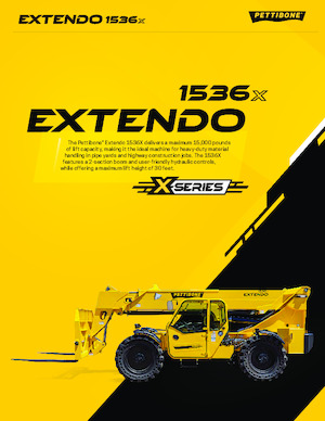टेलीहैंडलर Pettibone Extendo 1536X